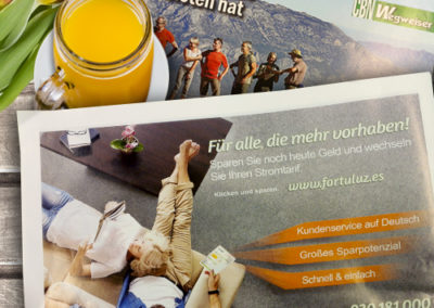 Advertising design