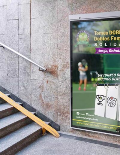 Ad design - Foundation Tennis