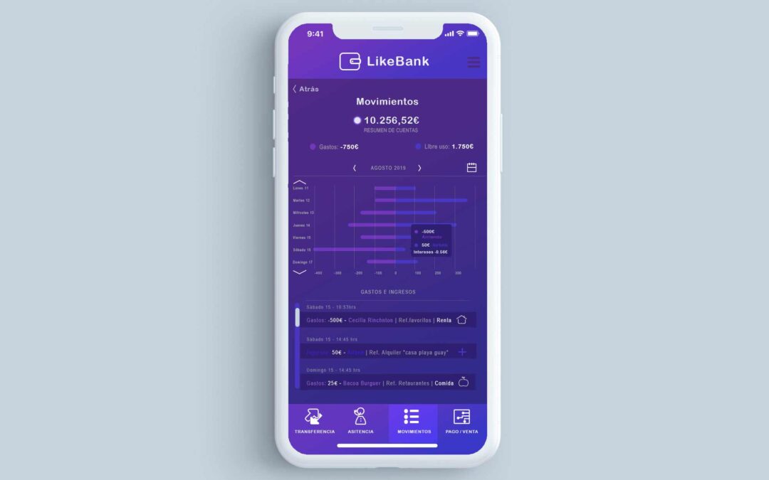 Banking App design